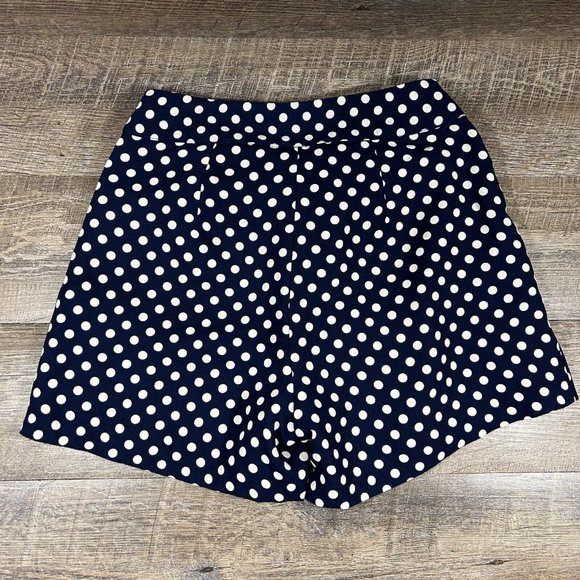 Lauren Conrad Disney Minnie Mouse Collection Blue Polka Dot Shorts XS - Picture 5 of 9